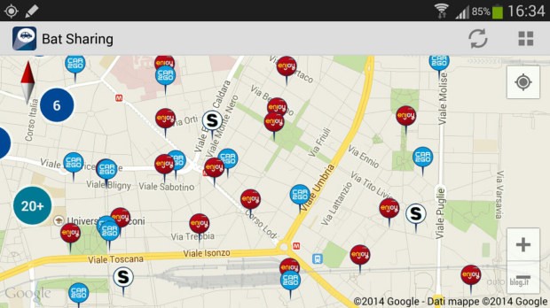 Bat Sharing: l'App per il Car Sharing