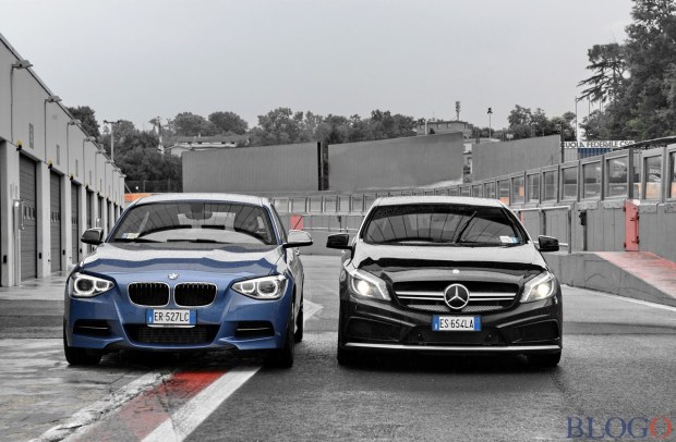 BMW M135Xdrive vs Mercedes A45 AMG