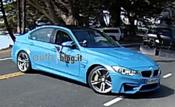 BMW M3 2014 foto senza camuffature