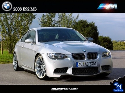 BMW M3 E92 Silver