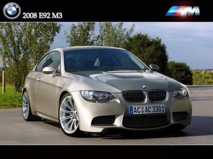 BMW M3 E92 Platinum Bronze