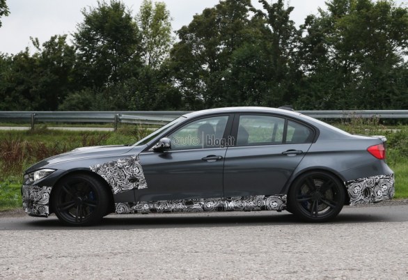 BMW M3 F30: nuove foto spia della berlina sportiva dell'Elica