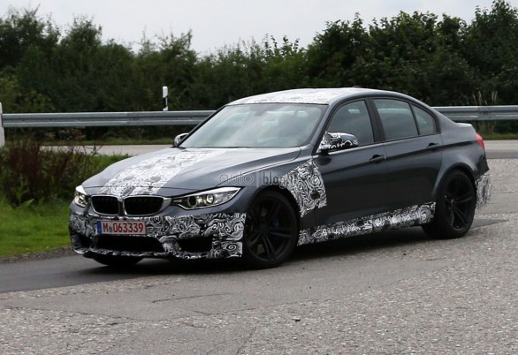 BMW M3 F30: nuove foto spia della berlina sportiva dell'Elica