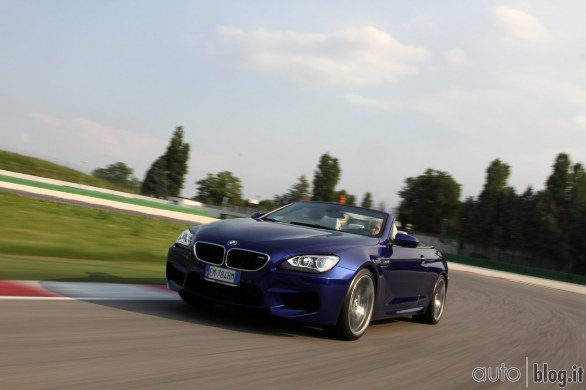 BMW M6 carbio in pista a Misano Adriatico