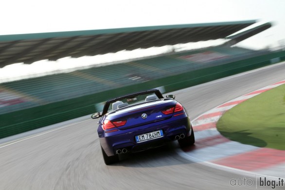 BMW M6 carbio in pista a Misano Adriatico
