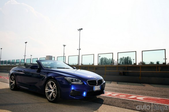 BMW M6 carbio in pista a Misano Adriatico