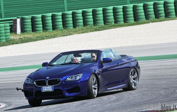 BMW M6 carbio in pista a Misano Adriatico