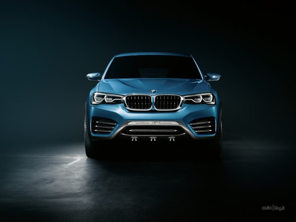 BMW X4 Concept: nuove immagini ufficiali