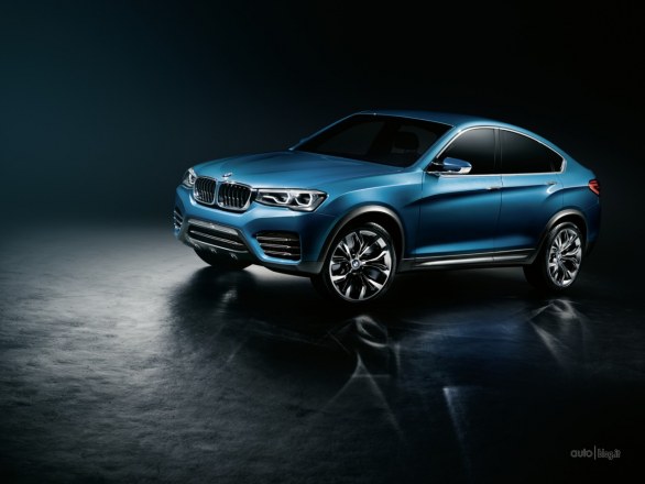BMW X4 Concept: nuove immagini ufficiali