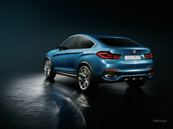 BMW X4 Concept: nuove immagini ufficiali