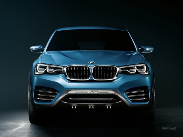 BMW X4 Concept: immagini prima del Salone di Shanghai