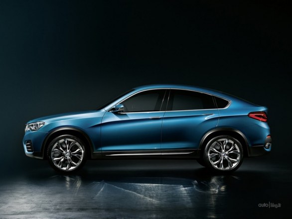 BMW X4 Concept: immagini prima del Salone di Shanghai