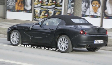 BMW Z9 spy-shot