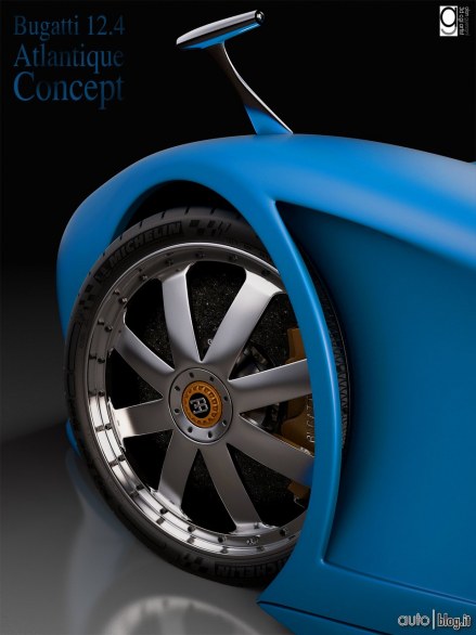 Bugatti 12.4 Atlantique concept car