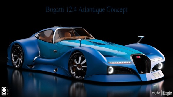 Bugatti 12.4 Atlantique concept car