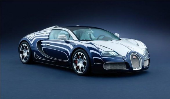 Bugatti Veyron 16.4 Grand Sport l\'Or Blanc