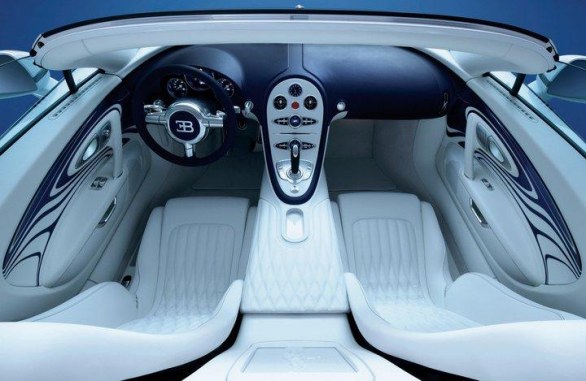 Bugatti Veyron 16.4 Grand Sport l\'Or Blanc