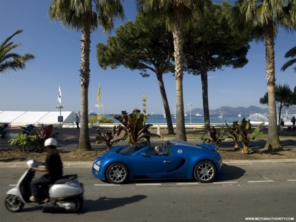 Bugatti Veyron Grand Sport a Cannes