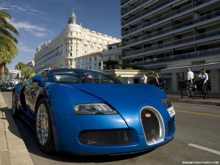 Bugatti Veyron Grand Sport a Cannes