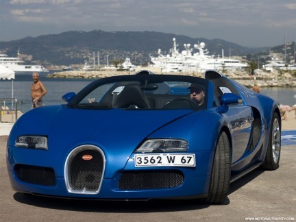 Bugatti Veyron Grand Sport a Cannes