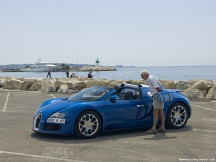 Bugatti Veyron Grand Sport a Cannes