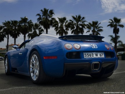 Bugatti Veyron Grand Sport a Cannes