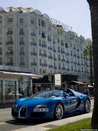 Bugatti Veyron Grand Sport a Cannes