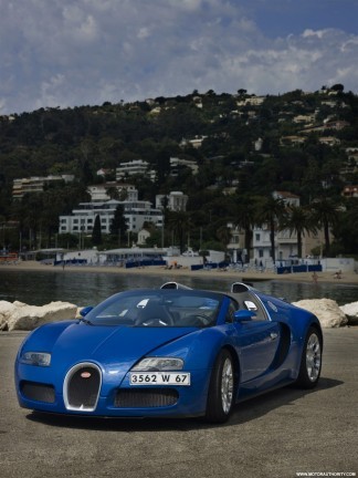 Bugatti Veyron Grand Sport a Cannes