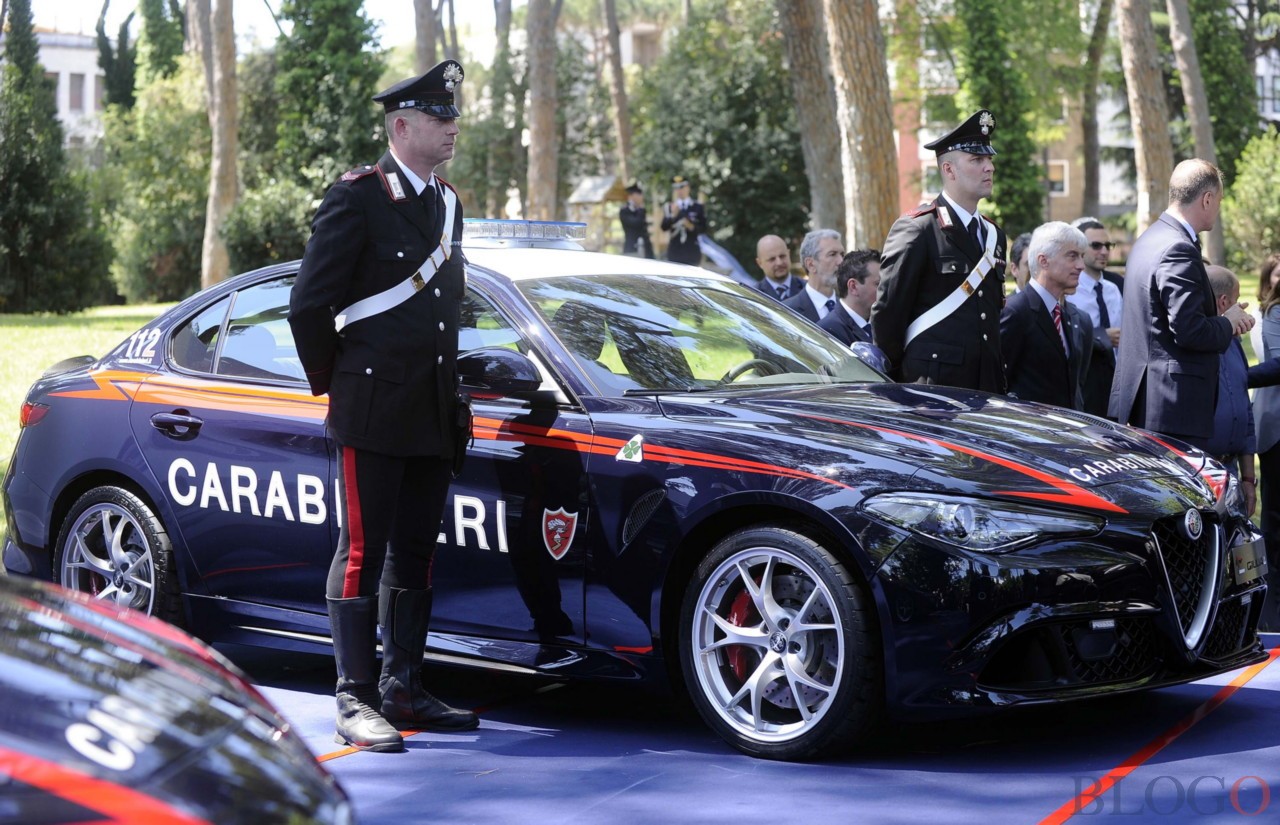 Alfa Romeo Giulia Carabinieri | foto e caratteristiche