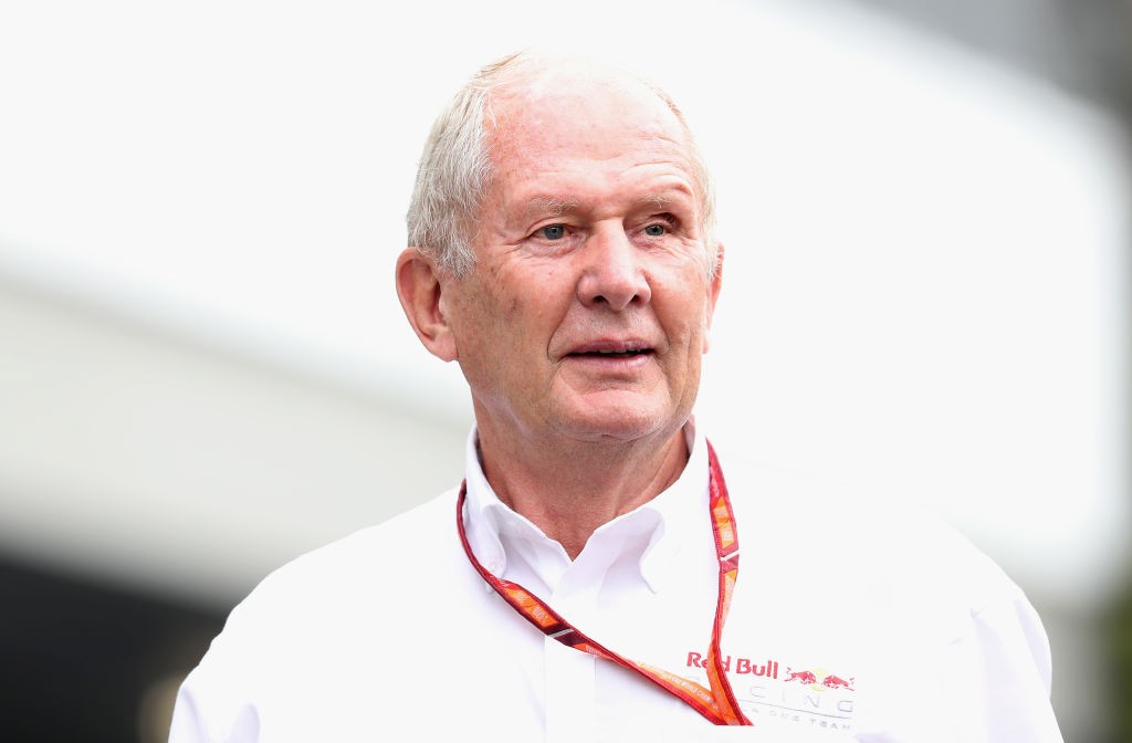SINGAPORE - SEPTEMBER 15: Red Bull Racing Team Consultant Dr Helmut Marko walks in the Paddock before practice for the Formula One Grand Prix of Singapore at Marina Bay Street Circuit on September 15, 2017 in Singapore. (Photo by Mark Thompson/Getty Images)