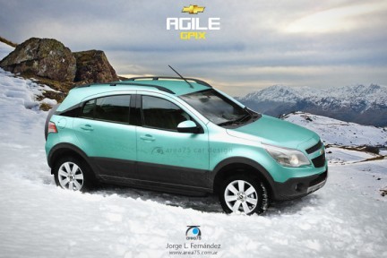Chevrolet Agile Cross e Agile Pick-Up