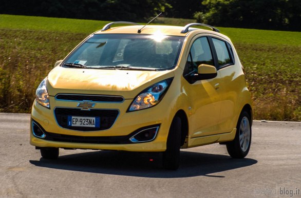 Chevrolet Spark GPL: prezzo consumi e prova su strada