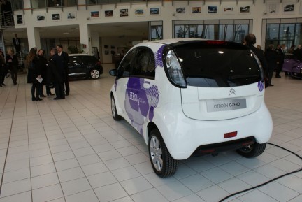 Citroën C-Zero: le foto della presentazione italiana
