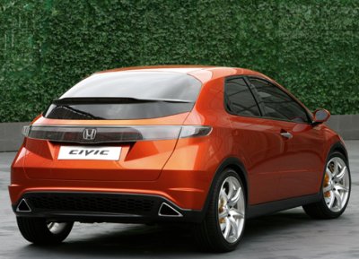 Honda Civic Concept EU - posteriore 3/4