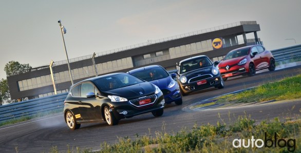 Comparativa 1.6 Turbo: Ford Fiesta ST, Renault Clio RS, Paugeot 208 GTI, Mini Cooper S