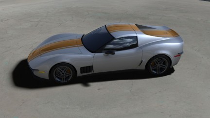 Corvette C3R Stingray on C6 platform