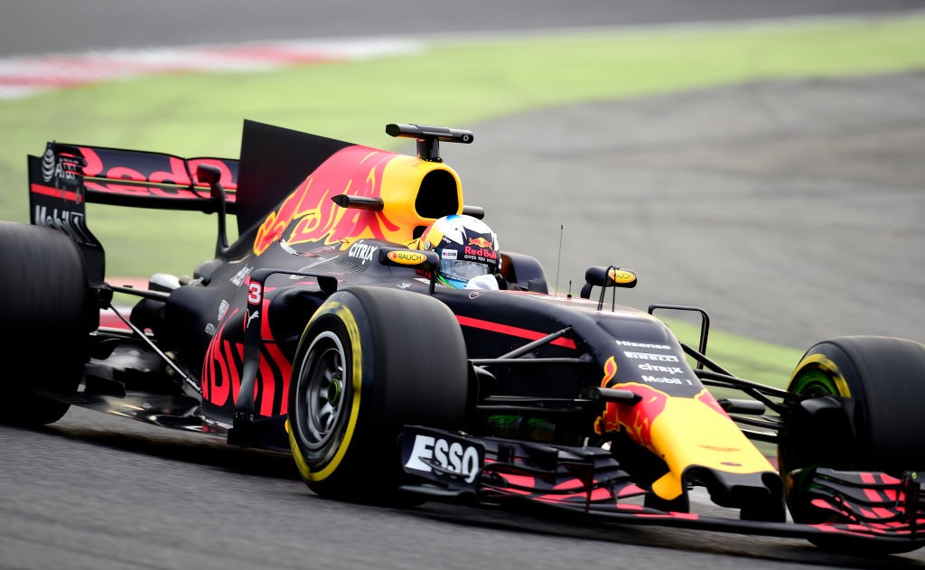 Red Bull Racing's Dutch driver Max Verstappen drives at the Circuit de Catalunya on March 1, 2017 in Montmelo on the outskirts of Barcelona during the third day of the first week of tests for the Formula One Grand Prix season. / AFP / JOSE JORDAN (Photo credit should read JOSE JORDAN/AFP/Getty Images)
