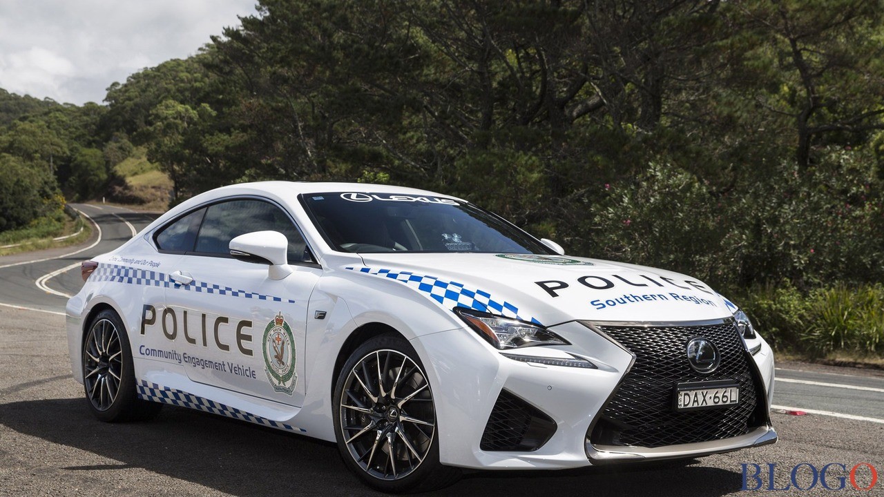 lexus polizia australiana