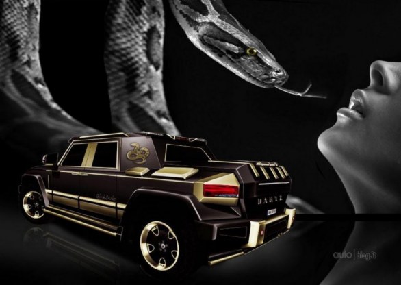 Dartz Black Snake: il Suv da 1 milione di Dollari basato sulla Mercedes GL 63 AMG