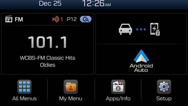 Android Auto integration on Hyundai's new Display Audio system