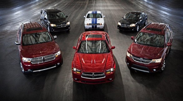 Dodge Charger, Challenger, Journey, Durango e Grand Caravan R/T