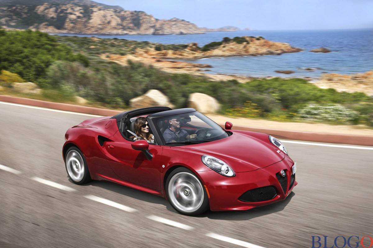 Alfa Romeo 4c Spyder Video E Caratteristiche