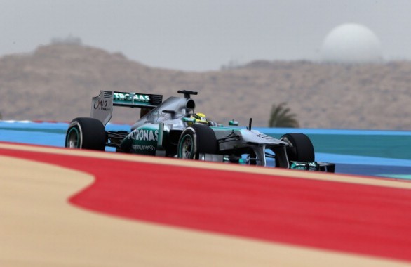 Nico Rosberg GP Bahrain 2013 Formula 1