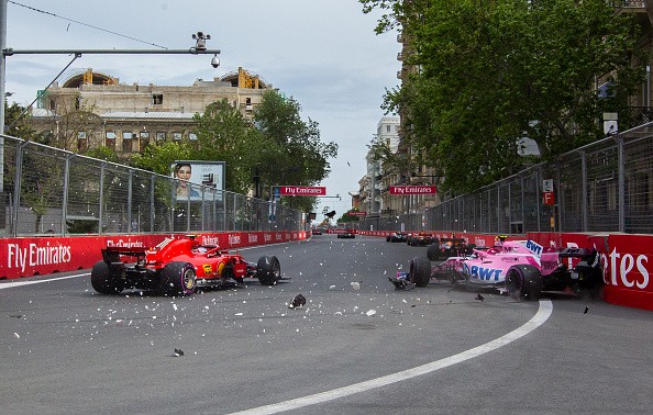 Formula 1 GP Azerbaijan 2018 - Ocon e Raikkonen