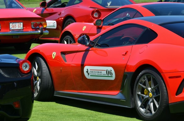 Guarda la fotogallery della Ferrari a Pebble Beach 2013