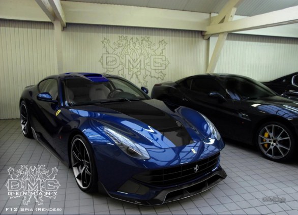 Ferrari F12berlinetta: l\\'elaborazione di DMC