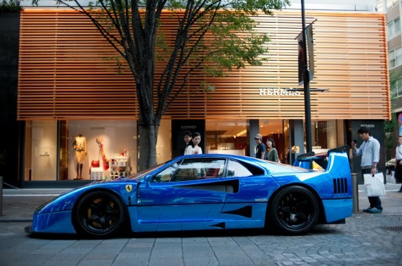 Ferrari F40 Blu