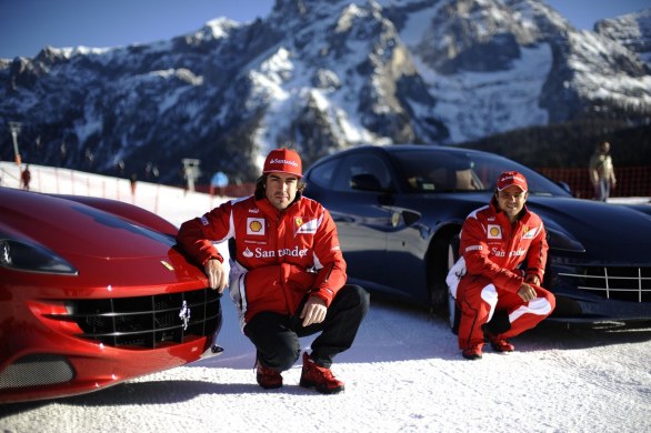 Ferrari FF a Madonna di Campiglio
