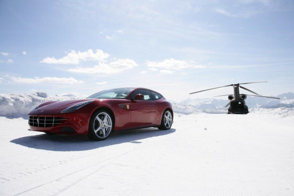 Ferrari FF: nuove foto dalle Dolomiti