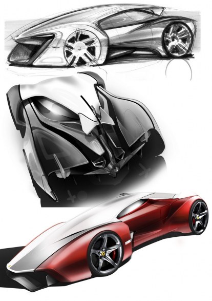 Ferrari World Design Contest 2011: in dettaglio la XEZRI e le altre proposte dello IED di Torino